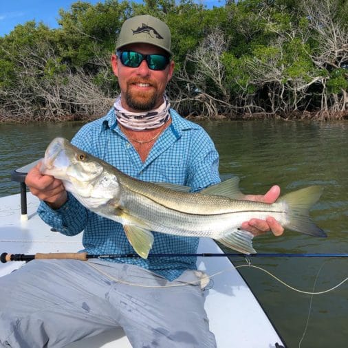 Miami Flats Fishing Guide Miami, FL - Shallow Tails | What Are The Top Inshore Fishing Spots in Miami? Snook on fly